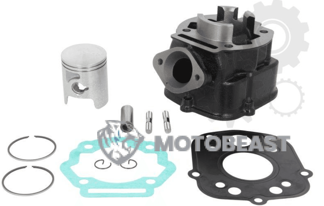 Derbi nuo 2006 metų 50cc cilindro komplektas be galvos