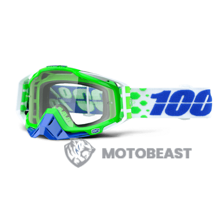 100% RACECRAFT ALCHEMY CLEAR