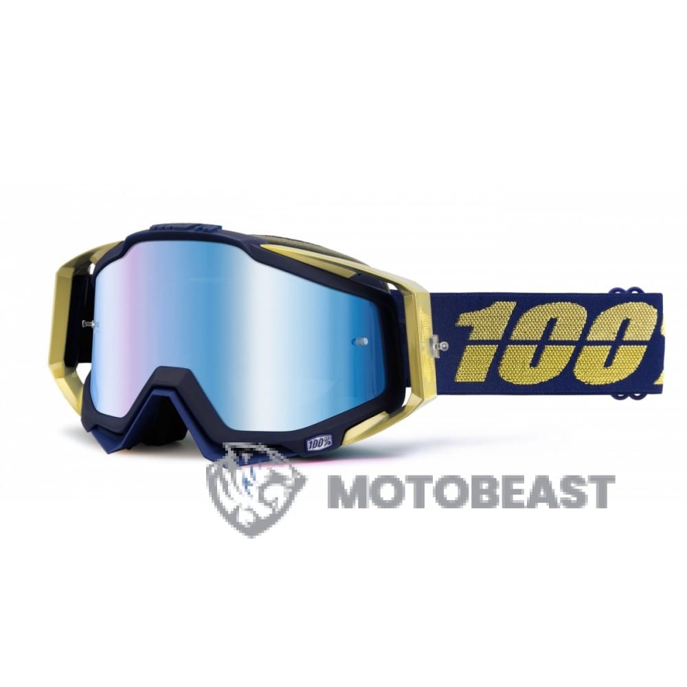 100% RACECRAFT MIRROR LENS RENAISSANCE