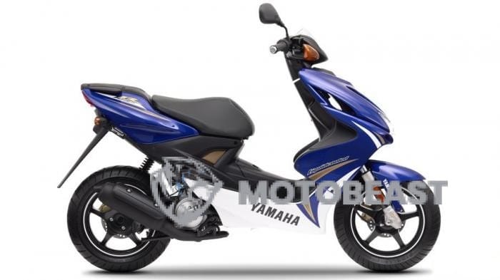 Yamaha Aerox BLUE GOLD grafikos