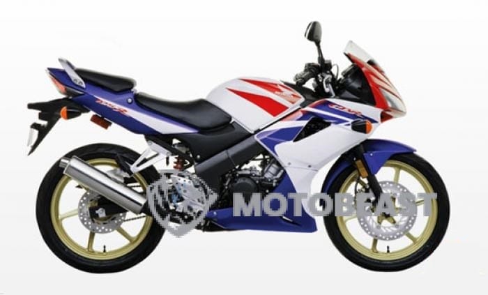 Honda CBR 125 2009 Colour motociklo grafikas