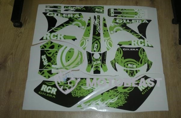 Gilera SMT GreenFire RCR motociklo grafikas