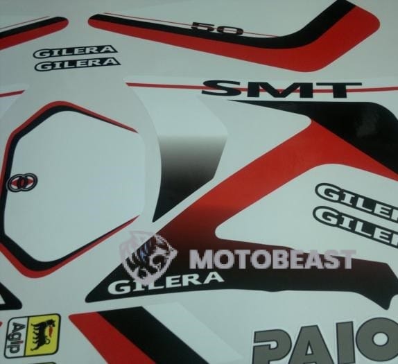 Gilera SMT 50 motociklo grafikas