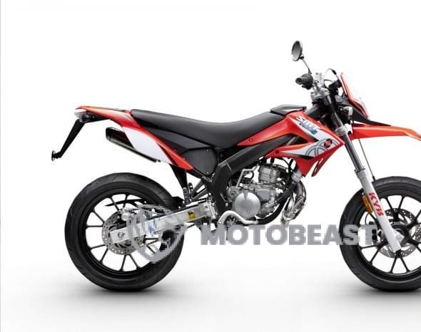 Gilera SMT Racing Red motociklo grafikas