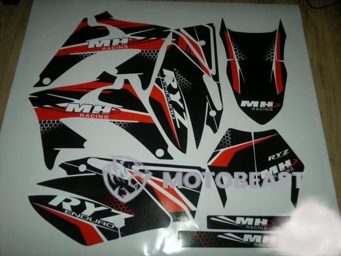 MOTORHISPANIA FURIA MAX 50 2008 grafikų komplektas