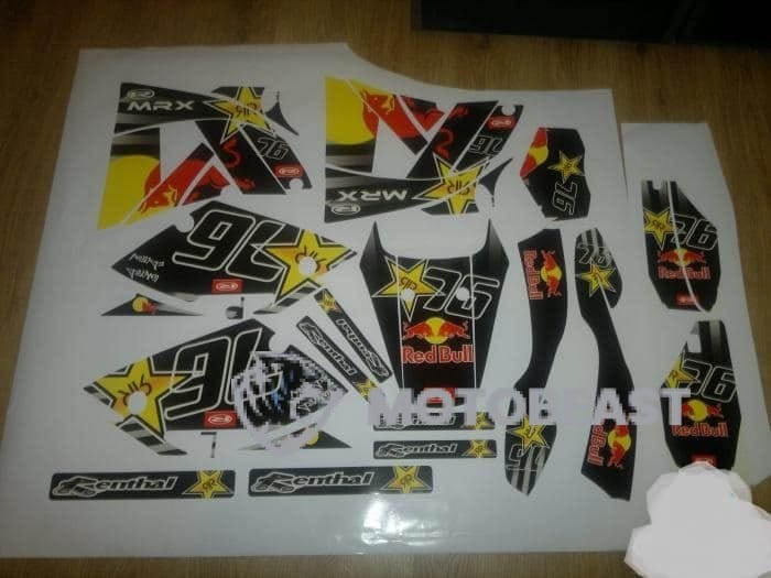 RIEJU MRX redbull grafikos