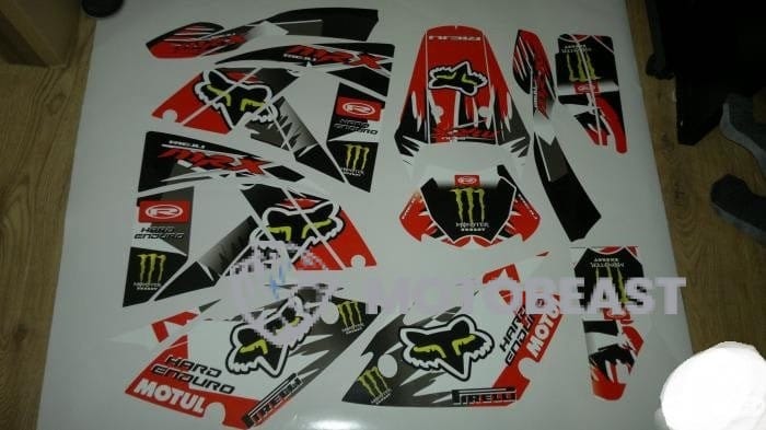 RIEJU MRX fox grafikos