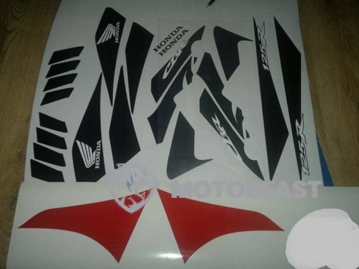 CBR 125 2008 grafikos