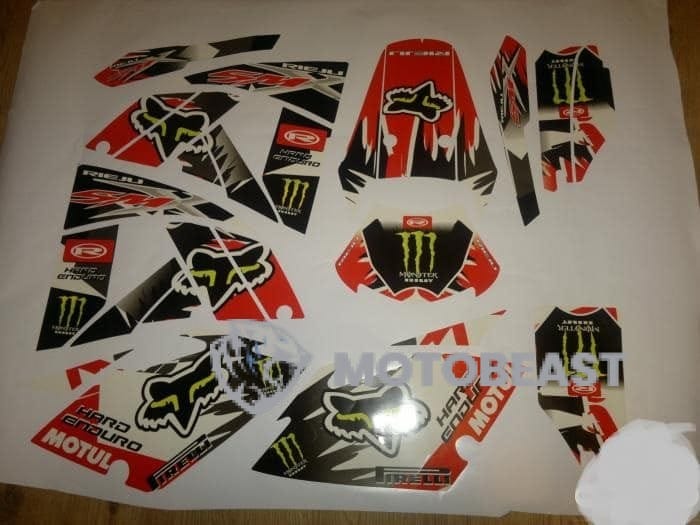RIEJU SMX fox grafikos