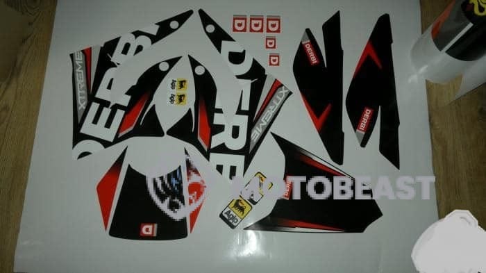 DERBI DRD XTREME black grafikos 2016-