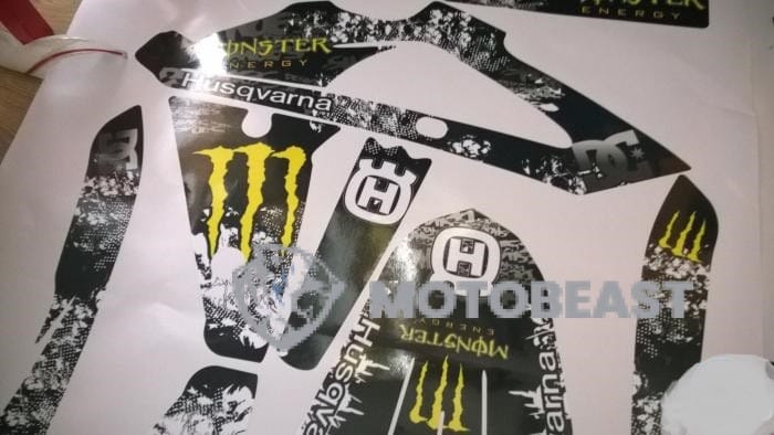 HUSQWARNA SM 125 2009 grafikos