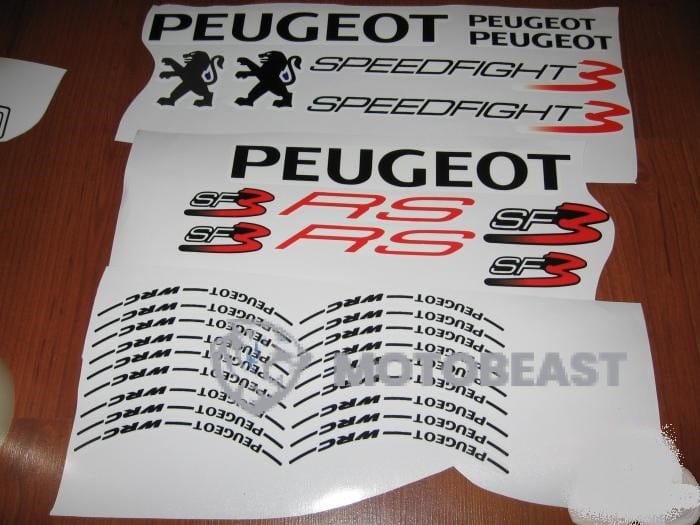 PEUGEOT SPEEDFIGHT 3 white