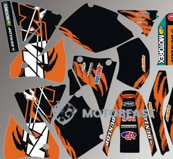 KTM EXC 1998-2000 grafikos