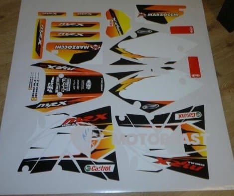 Rieju MRX Castrol / Marzocchi grafikos