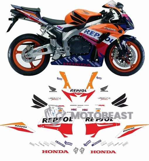 Honda CBR1000RR REPSOL Grafikos