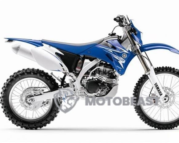Yamaha WR250 originalios mėlynos grafikos
