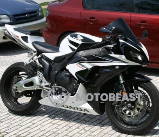 Honda CBR1000RR 2006-2007 Baltos-Juodos grafikos