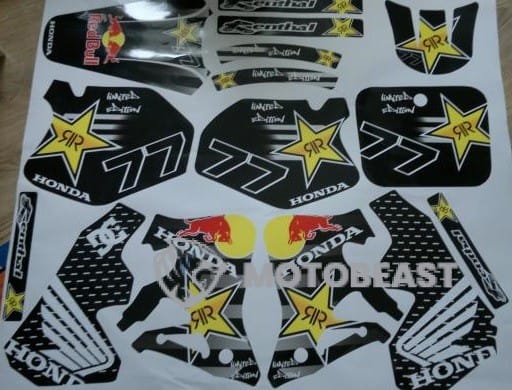 Honda CR250 2006 Redbull grafikos