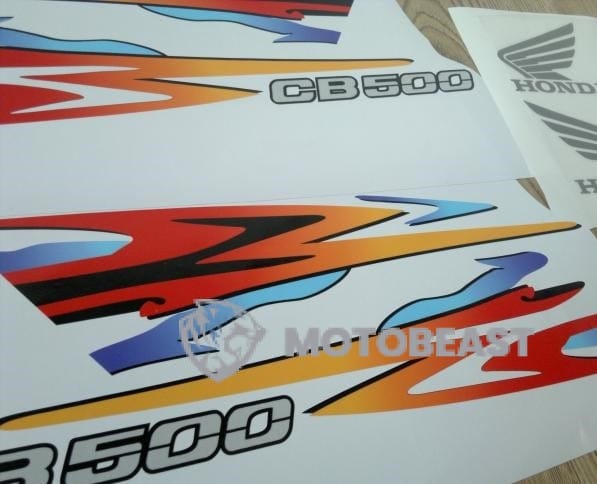 Honda CB500 originalios grafikos