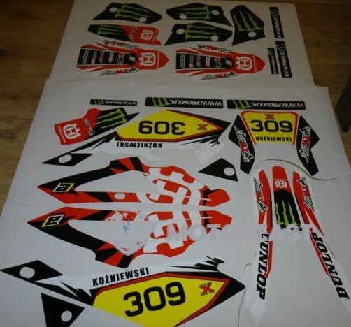 Husqvarna WR Monster Energy grafikos
