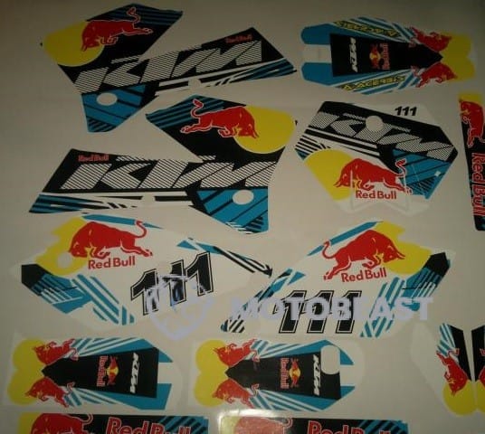 KTM EXC 2005 Redbull grafikos