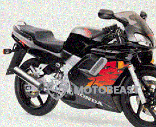 Honda NSR125 2000 juodos grafikos