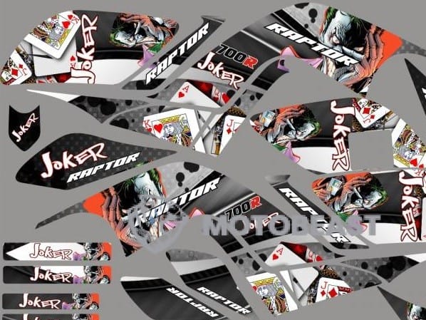Yamaha Raptor 700 Joker grafikos