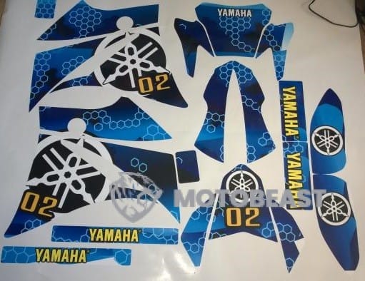 Yamaha XT660 O2 grafikos