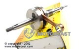 Crankshaft Malossi MHR RHQ Italjet Formula   Suzuki AP (stūmoklio kaištis = 10 mm)
