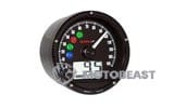 Spidometras Koso 0-140km/h d=85 juodas