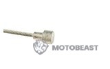 Stabdžių troso rutulinis galas 1,8x1200 mm MBK 51 / Piaggio Ciao