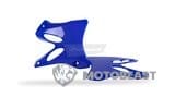 Šoninės plokštės priekinės Polisport YZ 125 250 02-14 mėlynos spalvos