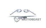 Indikatoriaus montavimo laikiklio komplektas priekinis   galinė cinkuota 10 mm „Simson“