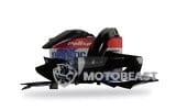 Apdangalo komplektas Polisport FOR CR 125 CR250 04-07 juodas