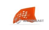 Šoninės plokštės priekinės Polisport KTM SX EXC 07-10 oranžinės spalvos