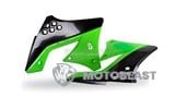 Šoniniai skydai priekyje Polisport KXF 250 09-12 juoda / žalia