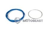 Droselio troso komplektas universalus 1,2 mm x 2 metrų Motoforce Racing Lazer mėlynas