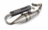 Exhaust Stage6 Pro Replica MK2 Black Piaggio