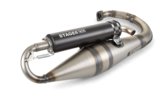 Exhaust Stage6 Pro Replica MK2 Black Minarelli vertikali