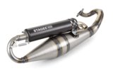 Exhaust Stage6 Pro Replica MK2 Black Peugeot horizontal / Morini