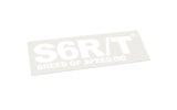 Stage6 R/T 75x26 mm baltas lipdukas
