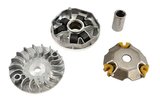 CVT Variatorius + Fanwheel OEM kokybės Suzuki Burgman UH K7 125 - 150cc