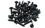 Apvalkalų varžtų komplektas (50 vnt.), 20x M5x20mm / 10x M5x10mm / 10x M4x20mm / 10x M4x16mm