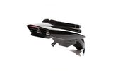 Galinis gaubtas BCD RX Yamaha BW / MBK Booster po 2004 m. juodas