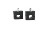 Vairo laikiklis d=22mm matinis juodas aliuminis