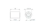 Silentblock buferis / buferio svirtis 14x27x41,25x40 mm Yamaha DT / X-Limit