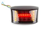 Galinis žibintas su indikatoriais LED Black Line Yamaha BW po 2004 m