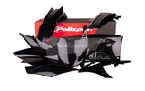 plastikų komplektas Polisport CRF 450 13- juodas