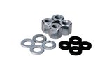 Hardware Kit cilindro galvutė 12 dalių su 4x M6 veržlės ilgio Simson