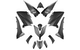 Aptaisymo komplektas 14 vnt. juodas matinis Yamaha Tmax 530 2015 - 2017 m